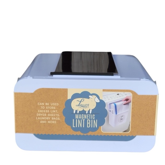 Laundry Helpers - Magnetic Lint Bin White | New - Picture 3 of 5